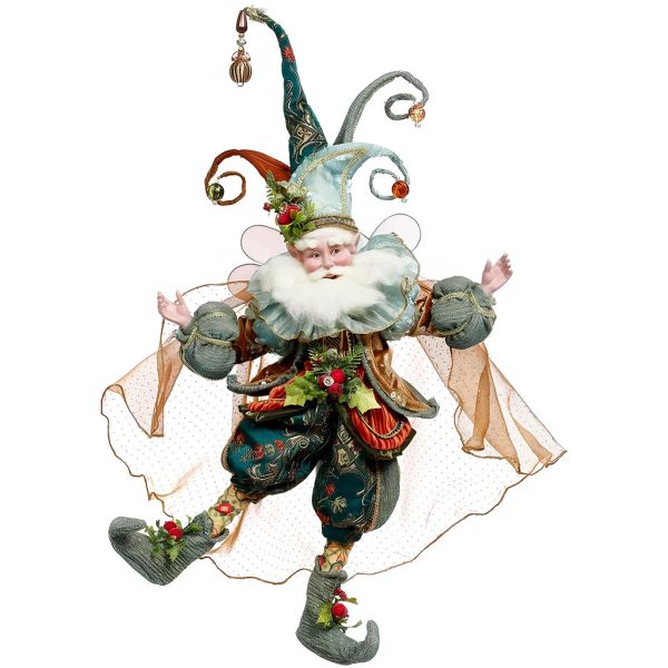 Mr 51 59062 Mark Roberts Christmas Dolls Fairy Of Cheer Blue Grey