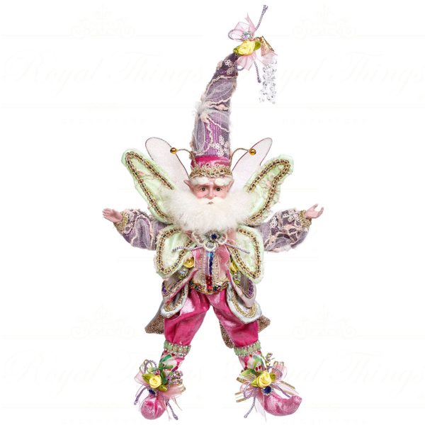 Mr 51 63844 Mark Roberts Spring Dolls Small Butterfly Fairy Light Green Purple White