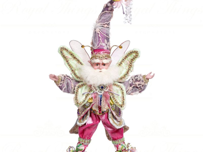 Mr 51 63844 Mark Roberts Spring Dolls Small Butterfly Fairy Light Green Purple White