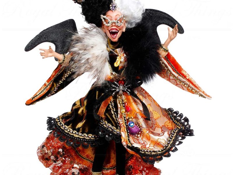 Mr 51 64004 Mark Roberts Halloween Dolls Small Alter Ego Witch Doll Orange Black