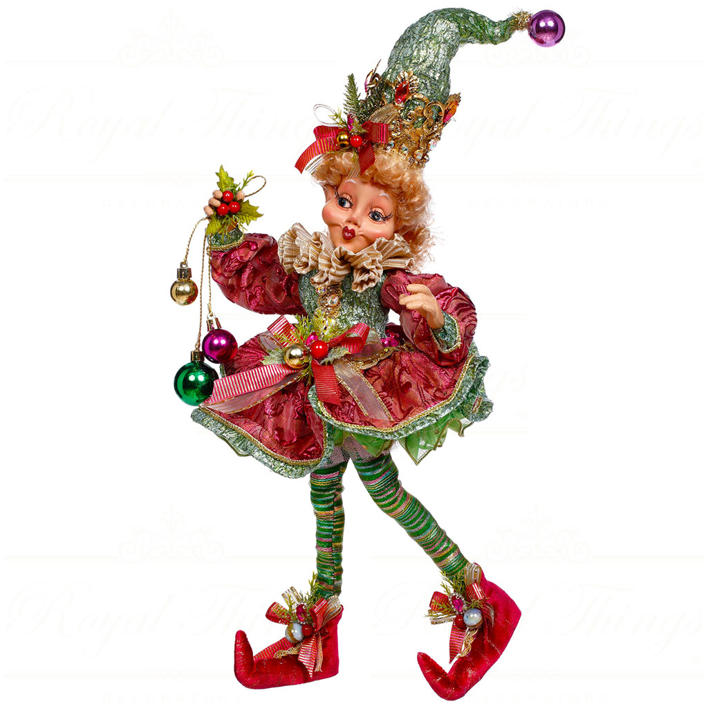 MR 51 64148 mark roberts christmas dolls small north pole joyful elf doll green red Mr 51 64148 Mark Roberts Christmas Dolls Small North Pole Joyful Elf Doll Green Red