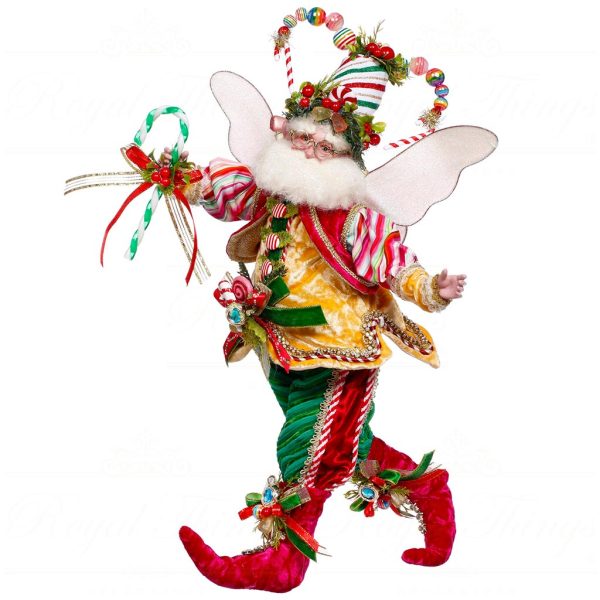 Mr 51 64276 Mark Roberts Christmas Dolls Small Candy Dandy Fairy Doll Yellow Green Pink