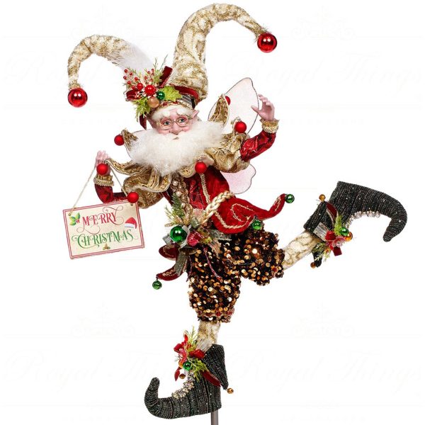 Mr 51 64360 Mark Roberts Christmas Dolls Medium Merry Xmas Fairy Doll Red Multi