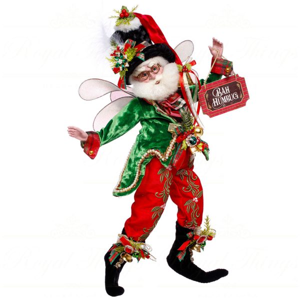 Mr 51 64402 Mark Roberts Christmas Dolls Medium The Humbug Fairy Doll Red Green Multi