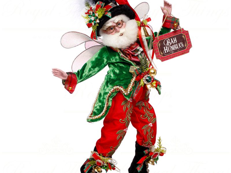 Mr 51 64402 Mark Roberts Christmas Dolls Medium The Humbug Fairy Doll Red Green Multi