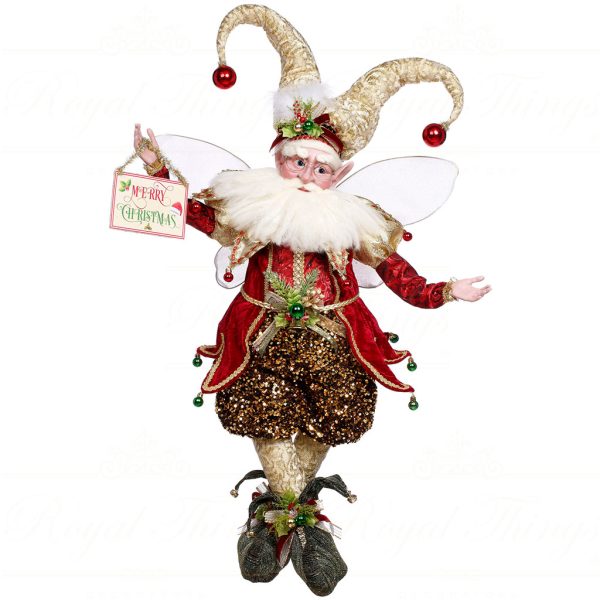 Mr 51 64412 Mark Roberts Christmas Dolls Merry Christmas Fairy Doll Red Green