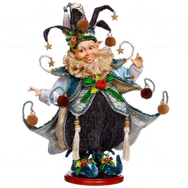 Mr 51 64500 Mark Roberts Maison Du Soleil Christmas Dolls Elfe Des Etoiles Doll Blue Green Gold