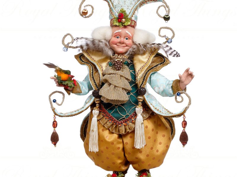 Mr 51 64508 Mark Roberts Maison Du Soleil Christmas Dolls Elfe Boulanger Doll Gold Cream