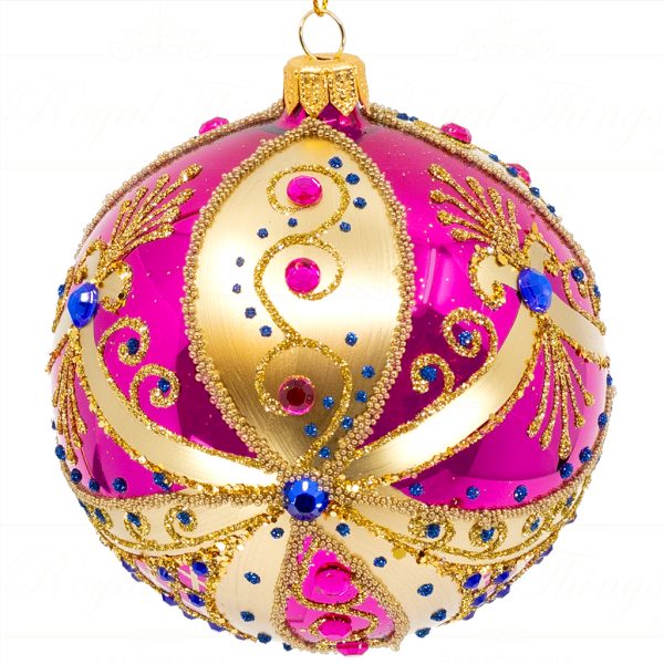 Glass Enchanting Elodie Ball 10 cm