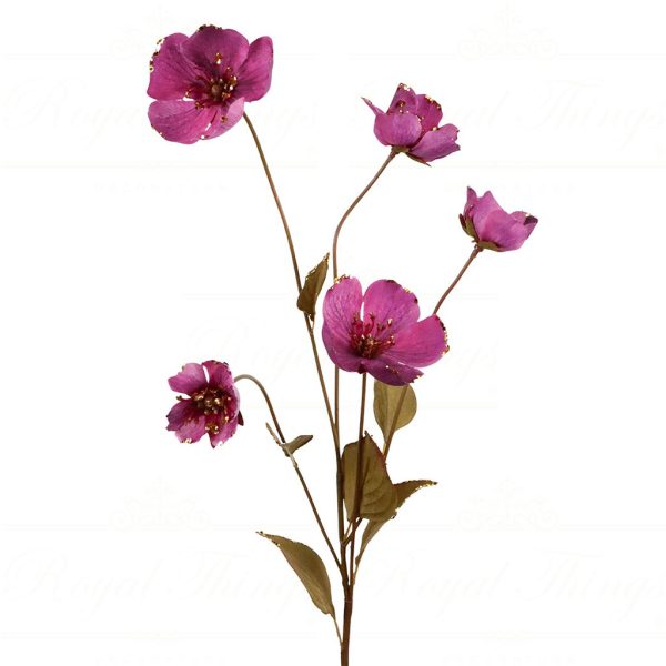 Sp 20922 Goodwill Branches Lisanthus Flowers Stem Pink Gold