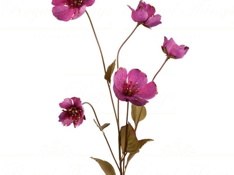 Sp 20922 Goodwill Branches Lisanthus Flowers Stem Pink Gold