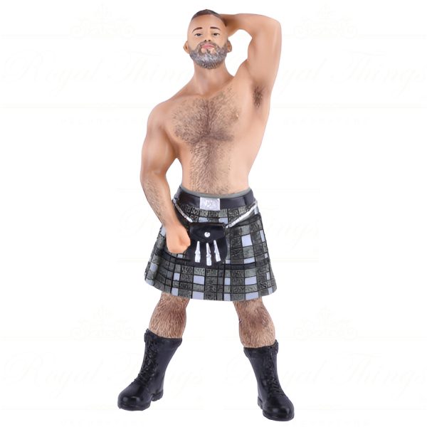 December Diamonds Christmas Ornaments Kilt Bear Gay Black Grey Dd 55 55331