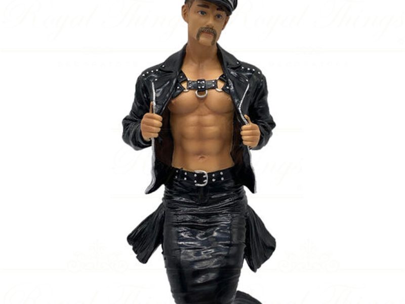 December Diamonds Christmas Ornaments Leather Master Merman Gay Black Dd 55 55404