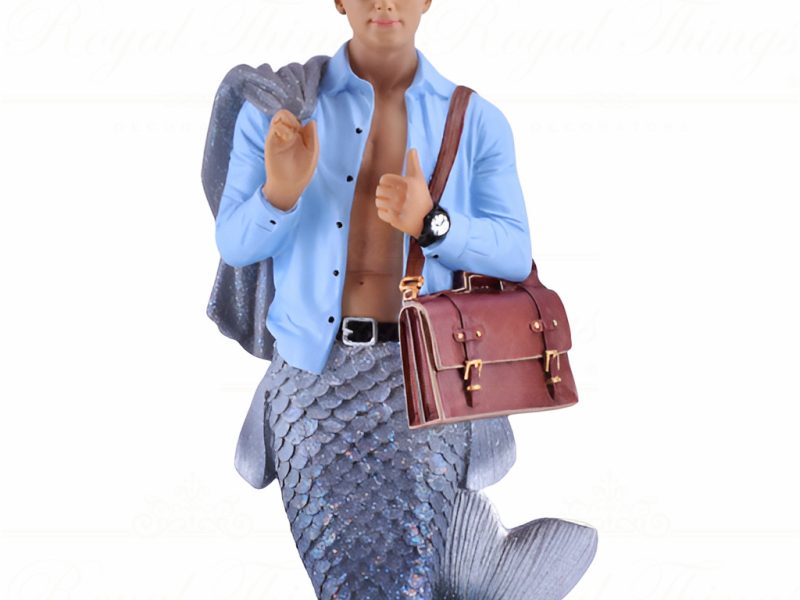 December Diamonds Christmas Ornaments Legal Maneuver Merman Gay Blue Gray Dd 55 55445