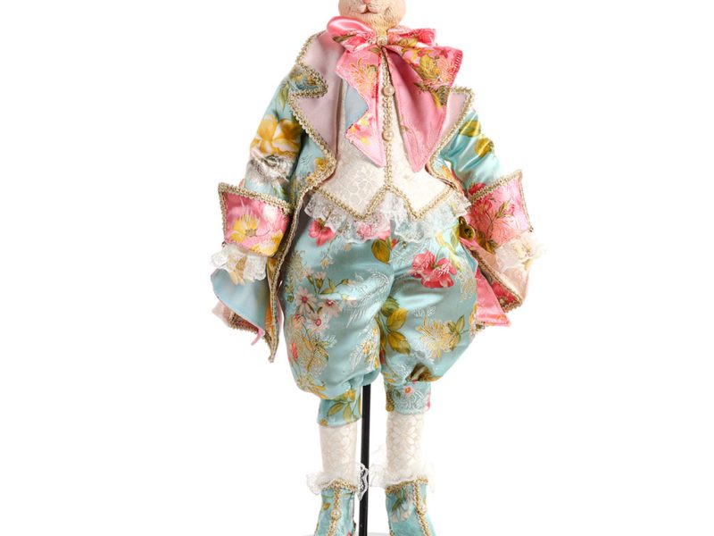 Goodwill Animal Dolls Alice In Candyland Too Late Rabbit Blue Pink J 59102