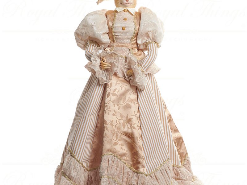 Goodwill Animal Dolls Lady Cat Cream Gold J 61251