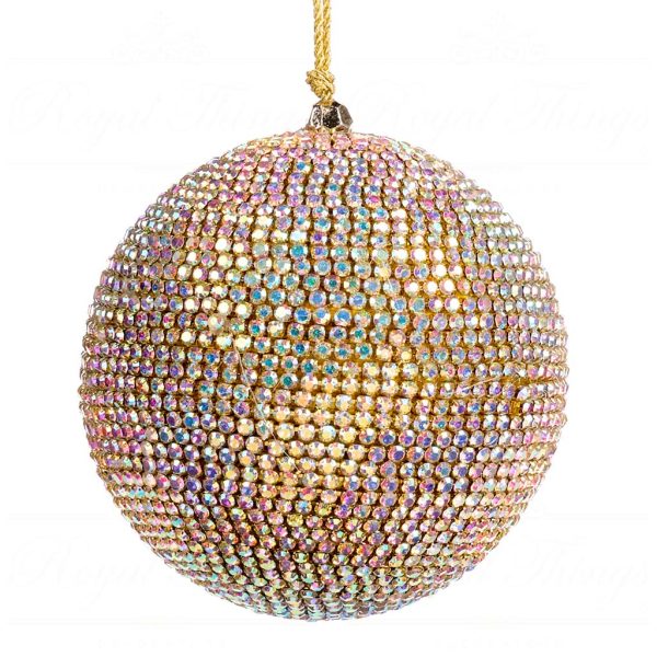 Goodwill Chirstmas Ball Jewel Covered Ball Multi L 35402