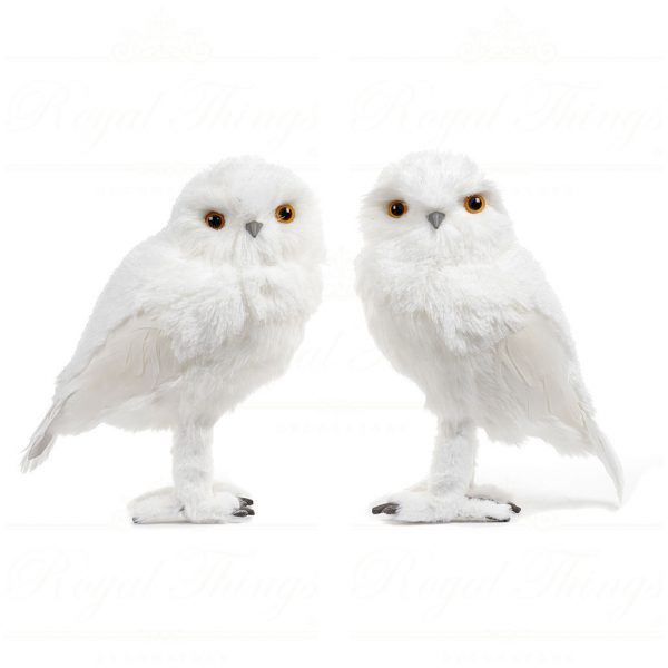 Goodwill Christmas Decorative Items Furry Snowly Owl T 78046