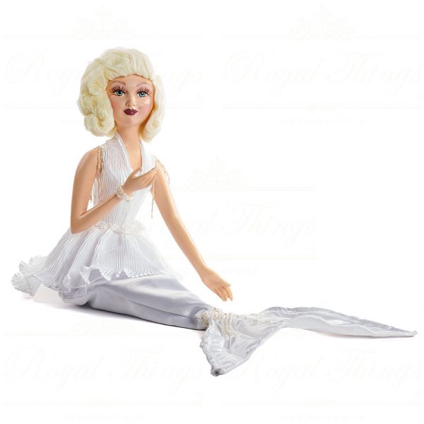 Goodwill Various Dolls Glamorous Diva Mermaid White B 90200