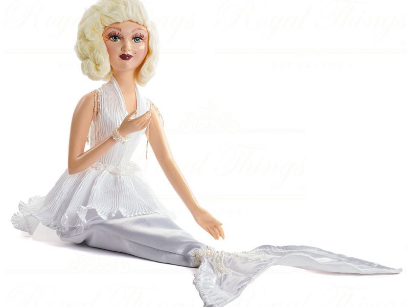 Goodwill Various Dolls Glamorous Diva Mermaid White B 90200
