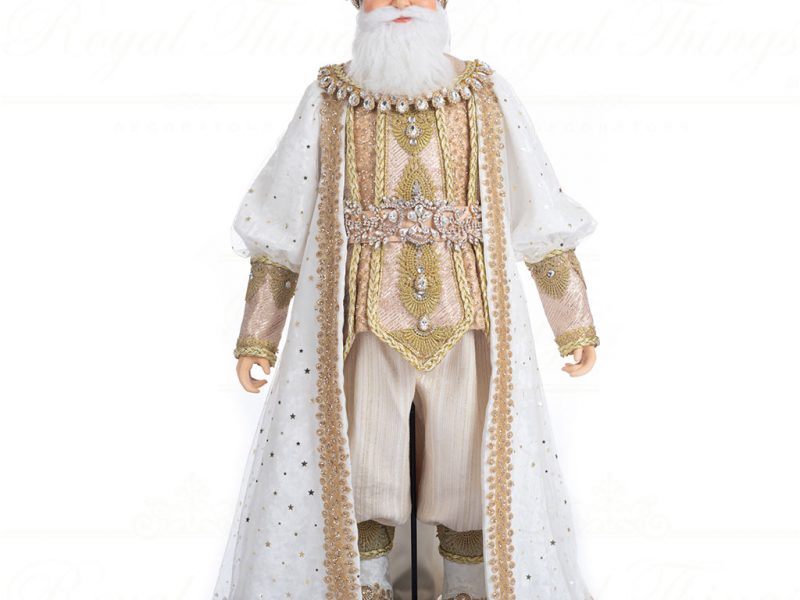 Katherine S Collection Christmas Collectible Dolls Celestial Nights Santa White Gold Kc 28 328827