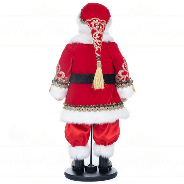 Katherine S Collection Christmas Collectible Dolls Christmas In The City Santa Red White Black Gold Kc 28 328511 2