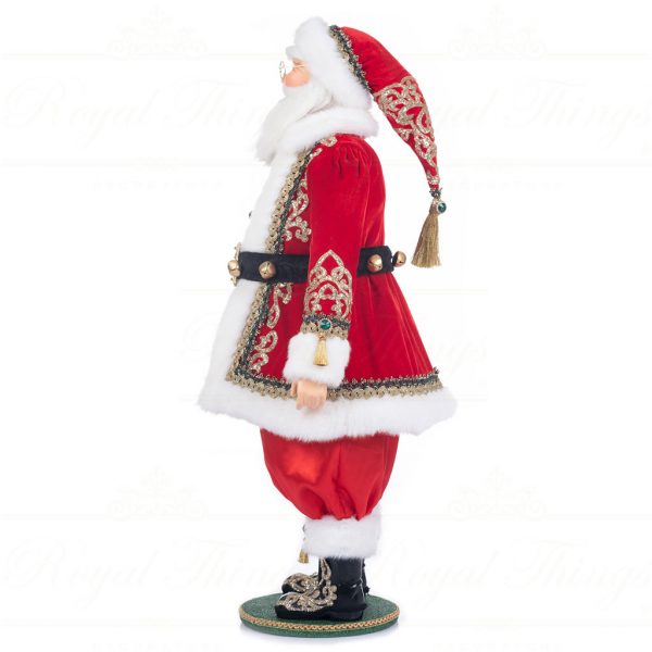 Katherine S Collection Christmas Collectible Dolls Christmas In The City Santa Red White Black Gold Kc 28 328880 2