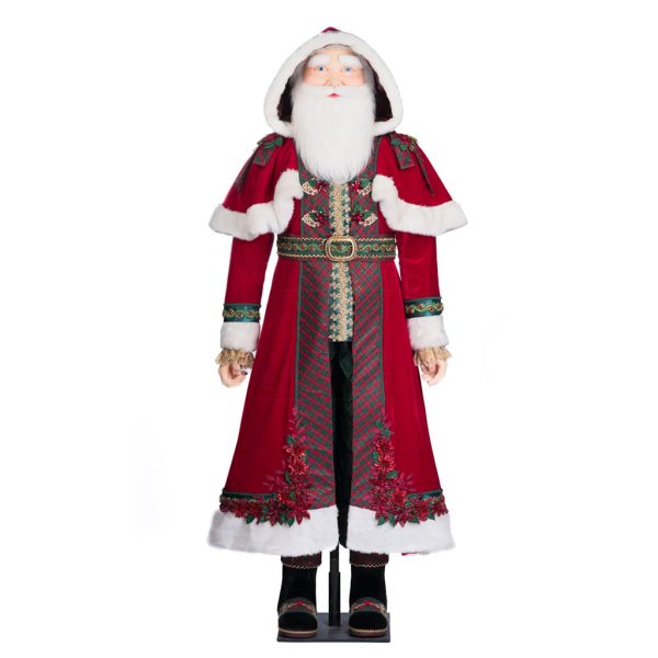 Katherine S Collection Christmas Collectible Dolls Christopher Magic Life Size Santa Doll Red White Green Kc 28 428313 1