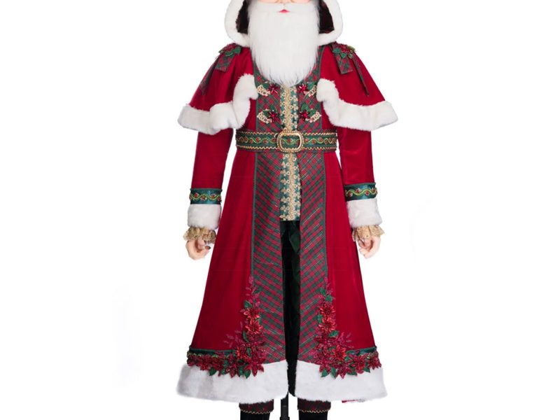 Katherine S Collection Christmas Collectible Dolls Christopher Magic Life Size Santa Doll Red White Green Kc 28 428313 1