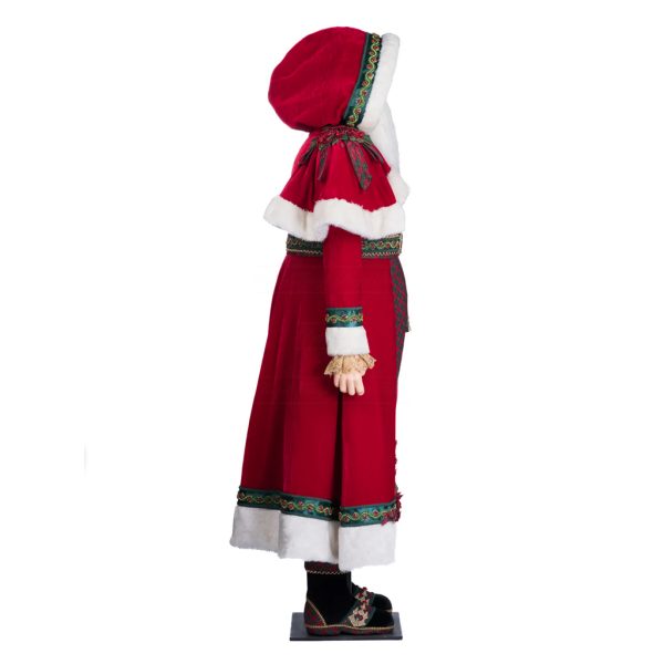Katherine S Collection Christmas Collectible Dolls Christopher Magic Life Size Santa Doll Red White Green Kc 28 428313 9
