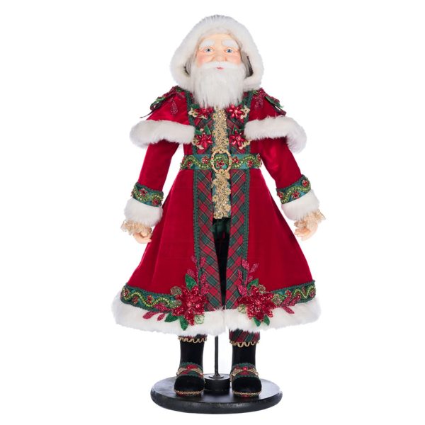 Katherine S Collection Christmas Collectible Dolls Christopher Magic Santa Doll Red White Green Kc 28 428315 1