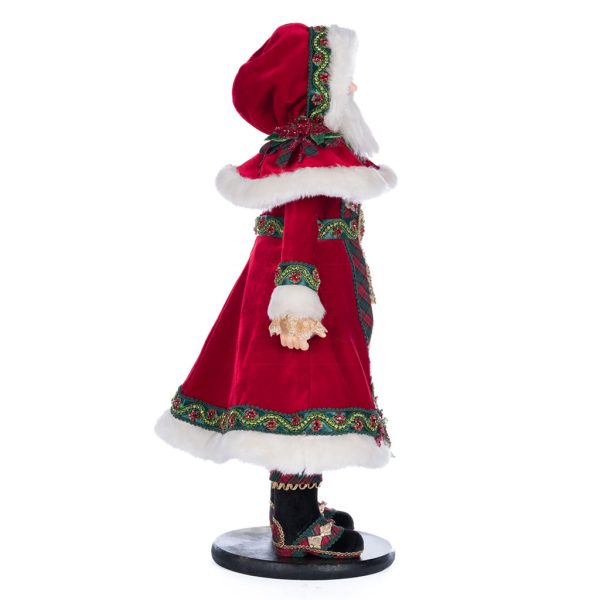 Katherine S Collection Christmas Collectible Dolls Christopher Magic Santa Doll Red White Green Kc 28 428315 8