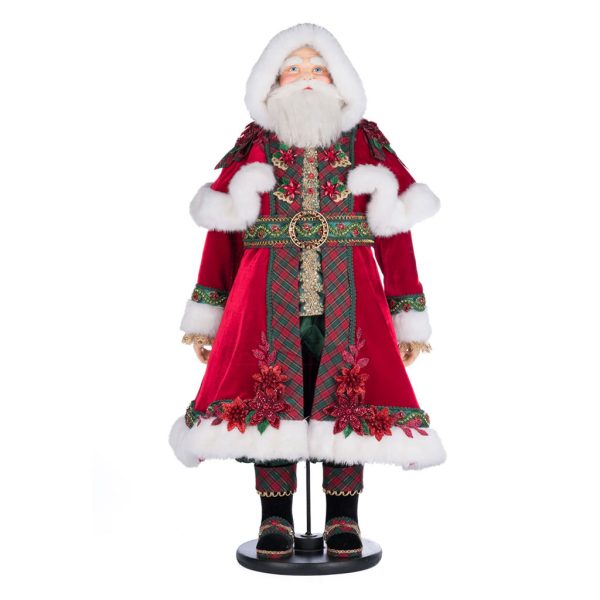 Katherine S Collection Christmas Collectible Dolls Christopher Magic Santa Doll White Red Brown Kc 28 428311 1