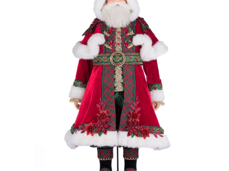 Katherine S Collection Christmas Collectible Dolls Christopher Magic Santa Doll White Red Brown Kc 28 428311 1