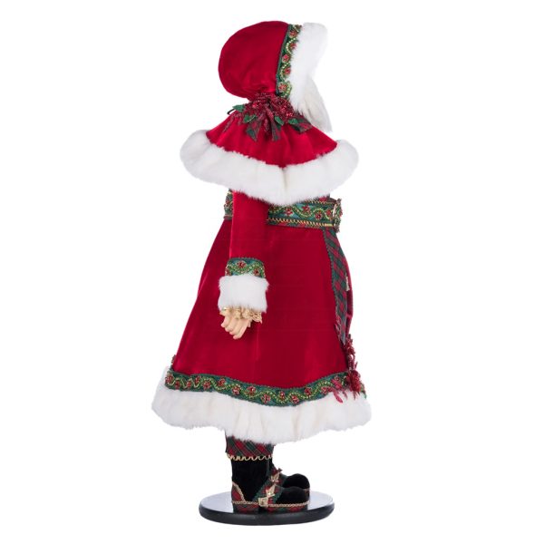 Katherine S Collection Christmas Collectible Dolls Christopher Magic Santa Doll White Red Brown Kc 28 428311 4