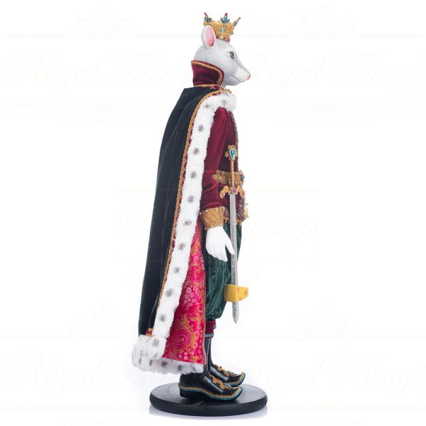 Katherine S Collection Christmas Collectible Dolls Nutcracker Mouse King Burgundy Green White Gold Kc 28 328846 2