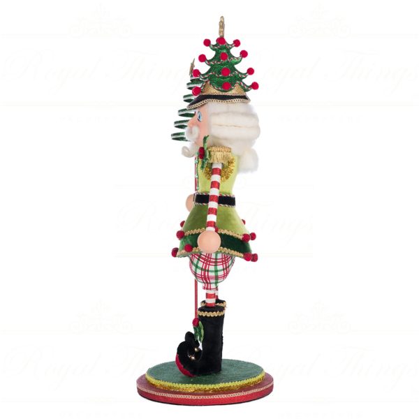 Katherine S Collection Christmas Decorative Items Captain Hollis Berry Nutcracker Tabletop Green Red White Kc 28 428343 2