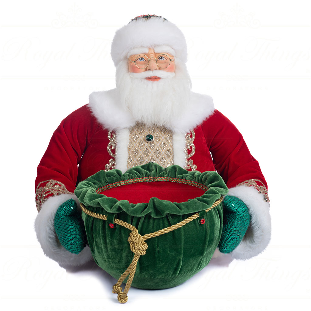 katherine s collection christmas decorative items christmas in the city santa serving tray red green white KC 28 328507 Katherine S Collection Christmas Decorative Items Christmas In The City Santa Serving Tray Red Green White Kc 28 328507