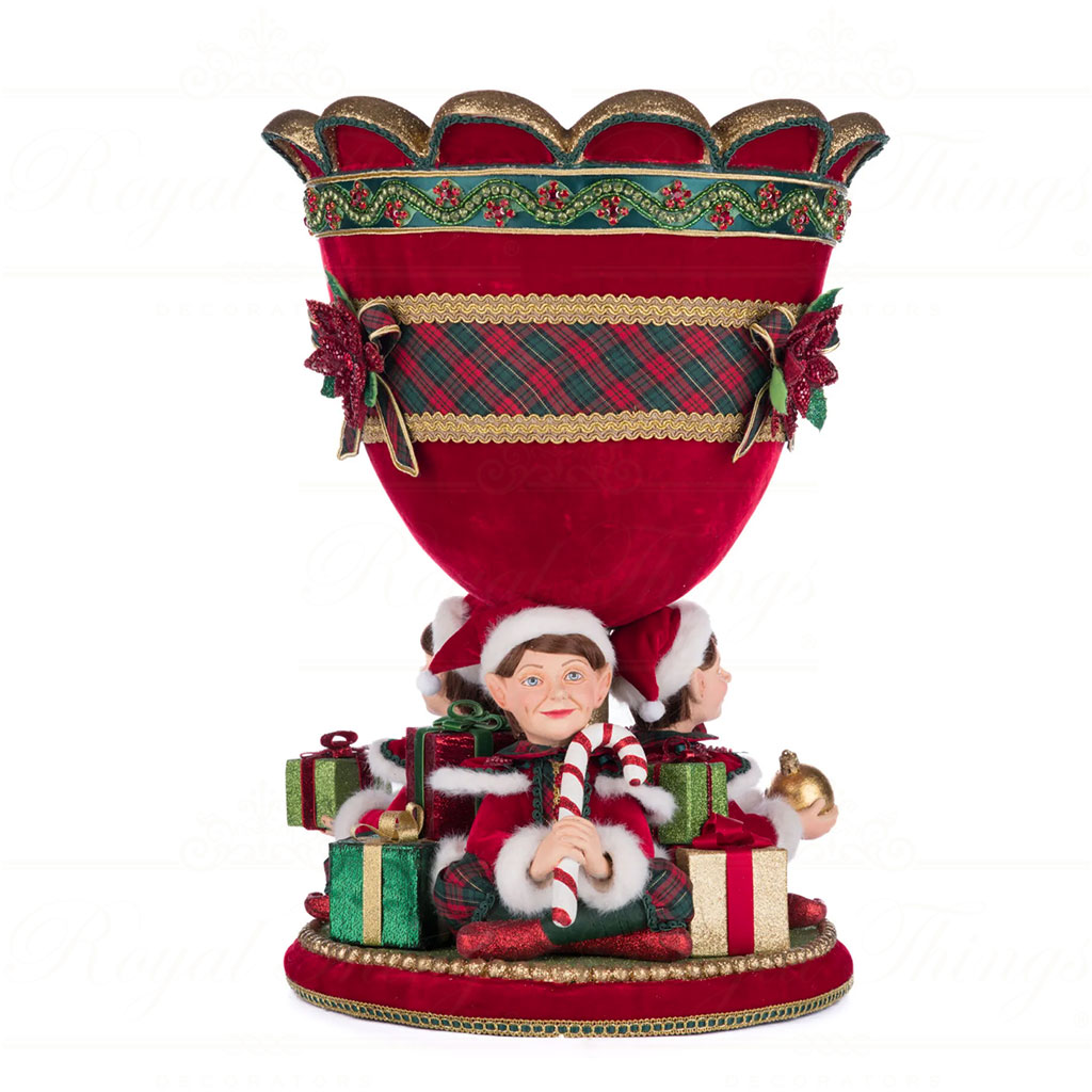 katherine s collection christmas decorative items holiday magic large elf urn tabletop gold green red KC 28 428321 1 Katherine S Collection Christmas Decorative Items Holiday Magic Large Elf Urn Tabletop Gold Green Red Kc 28 428321 1
