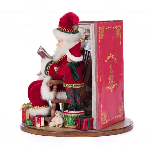 Katherine S Collection Christmas Decorative Items Magic Of Christmas Book Scene Tabletop Green Red White Kc 28 428326 2
