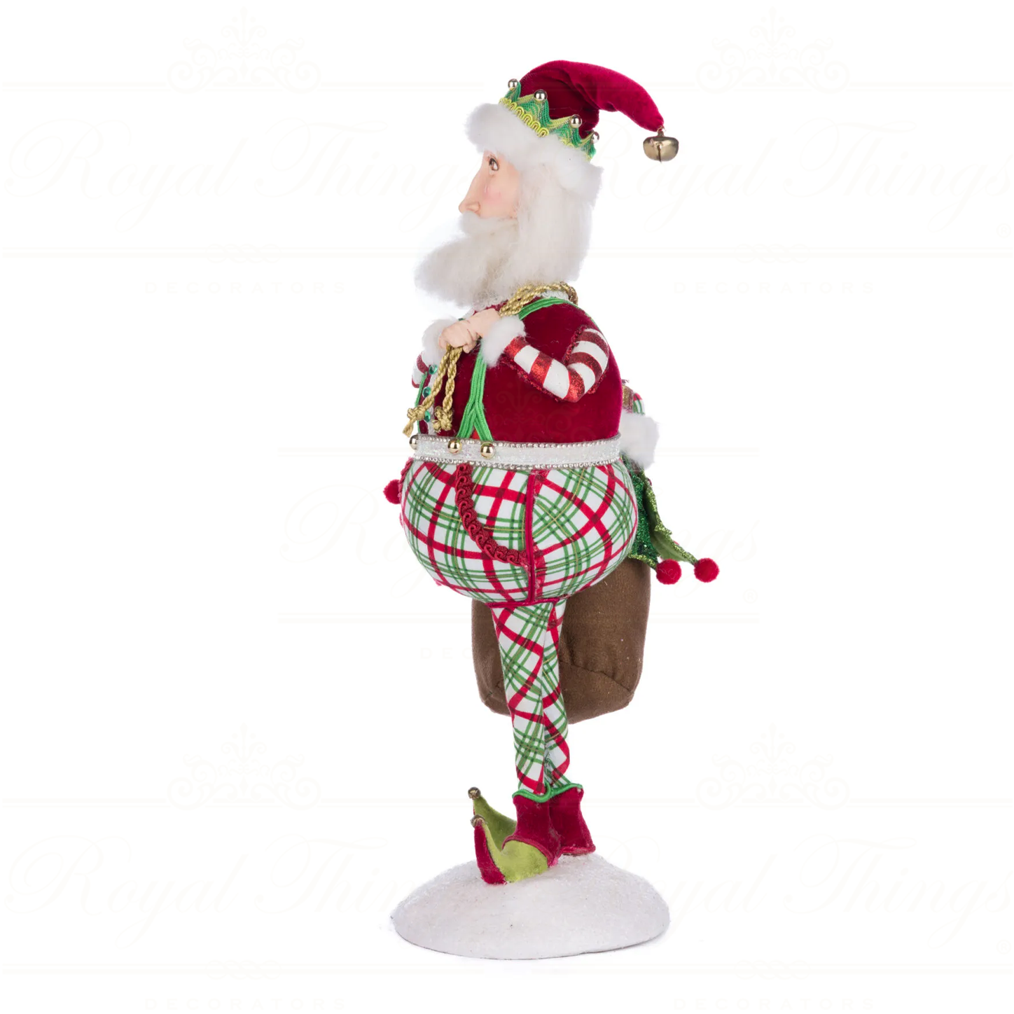 katherine s collection christmas decorative items silly santa with bag tabletop green red white KC 28 428346 2 Katherine S Collection Christmas Decorative Items Silly Santa With Bag Tabletop Green Red White Kc 28 428346 2