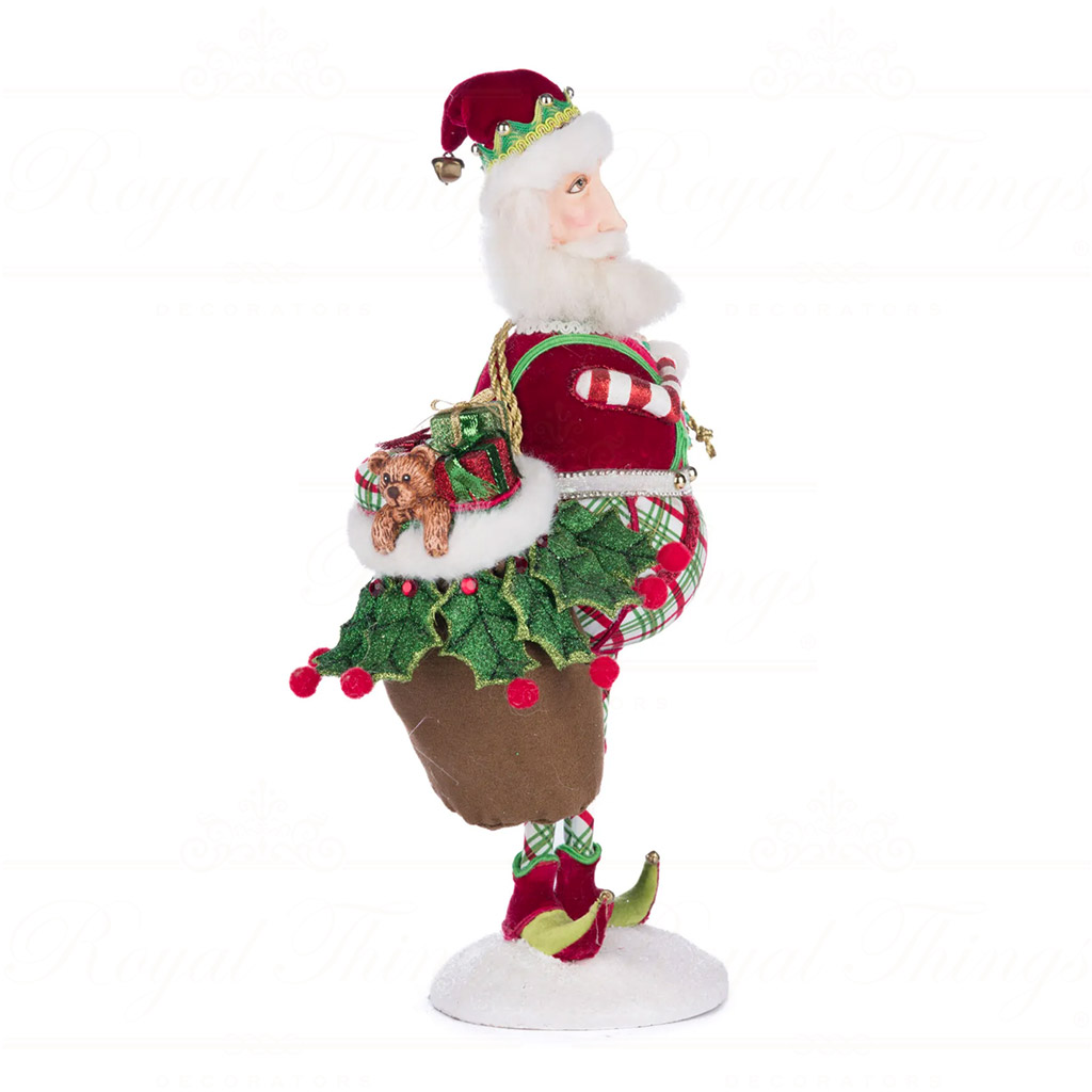 katherine s collection christmas decorative items silly santa with bag tabletop green red white KC 28 428346 4 Katherine S Collection Christmas Decorative Items Silly Santa With Bag Tabletop Green Red White Kc 28 428346 4