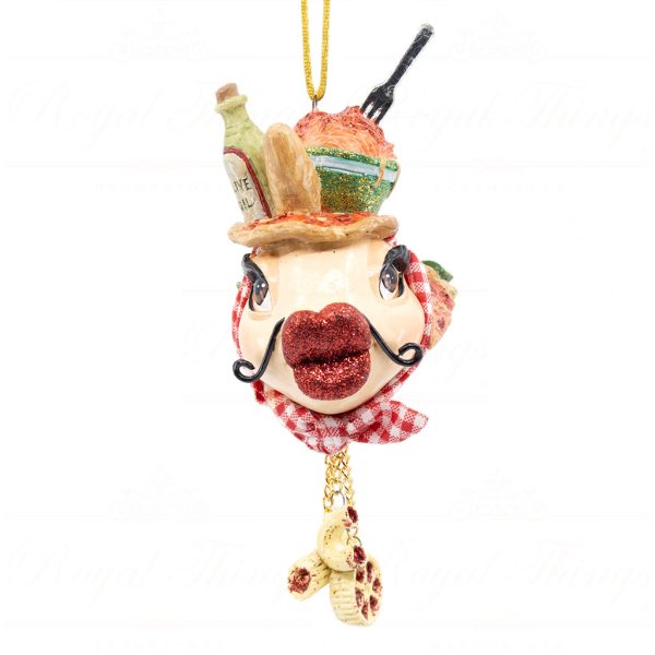 Katherine S Collection Christmas Heritage Ornament Bello Italiano Kissing Fish Red Green Kc 66 18816