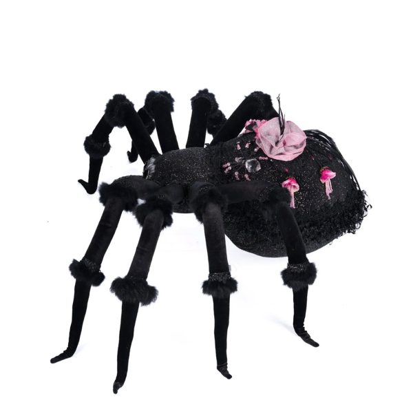 Katherine S Collection Halloween Collectible Pink Panic Possession Rosey Recluse The Spider Tabletop Pink Black White Kc 28 428150 5