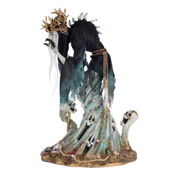 Katherine S Collection Halloween Collectible Treacherous Treasure Gilda Temptress Witch Tabletop Gold Green Black Kc 28 428209 2