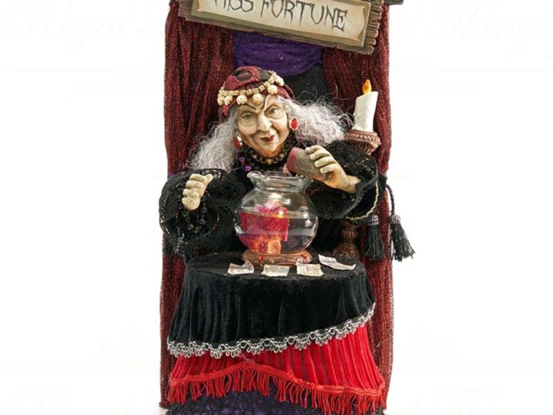 Katherine S Collection Halloween Miss Fortune Teller Black Brown Red Kc 28 128262 2