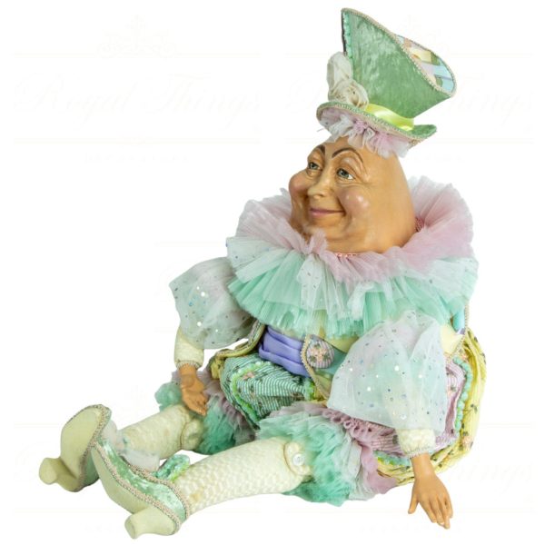 Katherine S Collection Heritage Collectible Tabletop Mr Egg E Benedict Doll Green Pink Beige White Yellow Purple Kc 28 28709 1