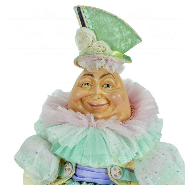 Katherine S Collection Heritage Collectible Tabletop Mr Egg E Benedict Doll Green Pink Beige White Yellow Purple Kc 28 28709 2