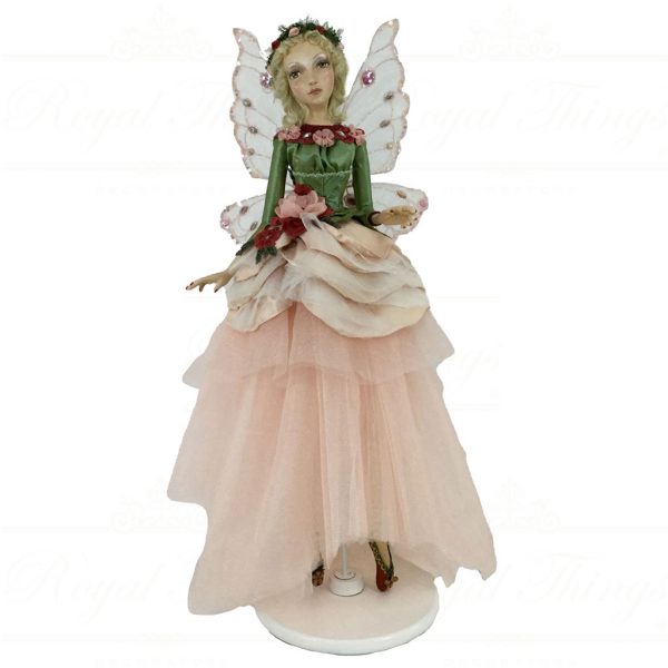 Katherine S Collection Spring Collectable Dolls Extra Large Flora Fairy Pink Green Kc 28 228416