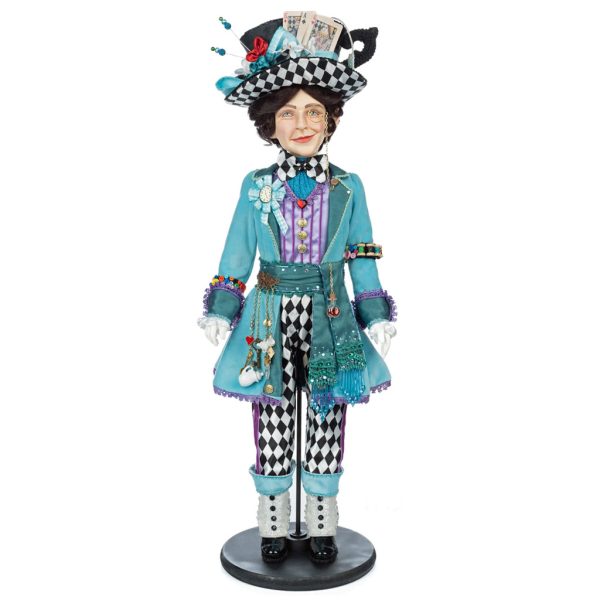 Katherine S Collection Spring Collectable Dolls Heart And Wonderland Mad Hatter Blue White Black Purple Kc 28 428113